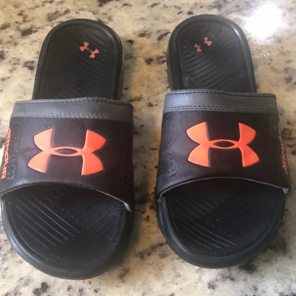 Boys under armor slides